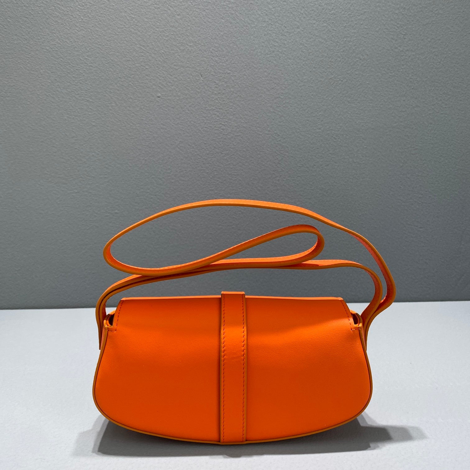 CE Clutch On Strap Orange For Women 7in/18cm