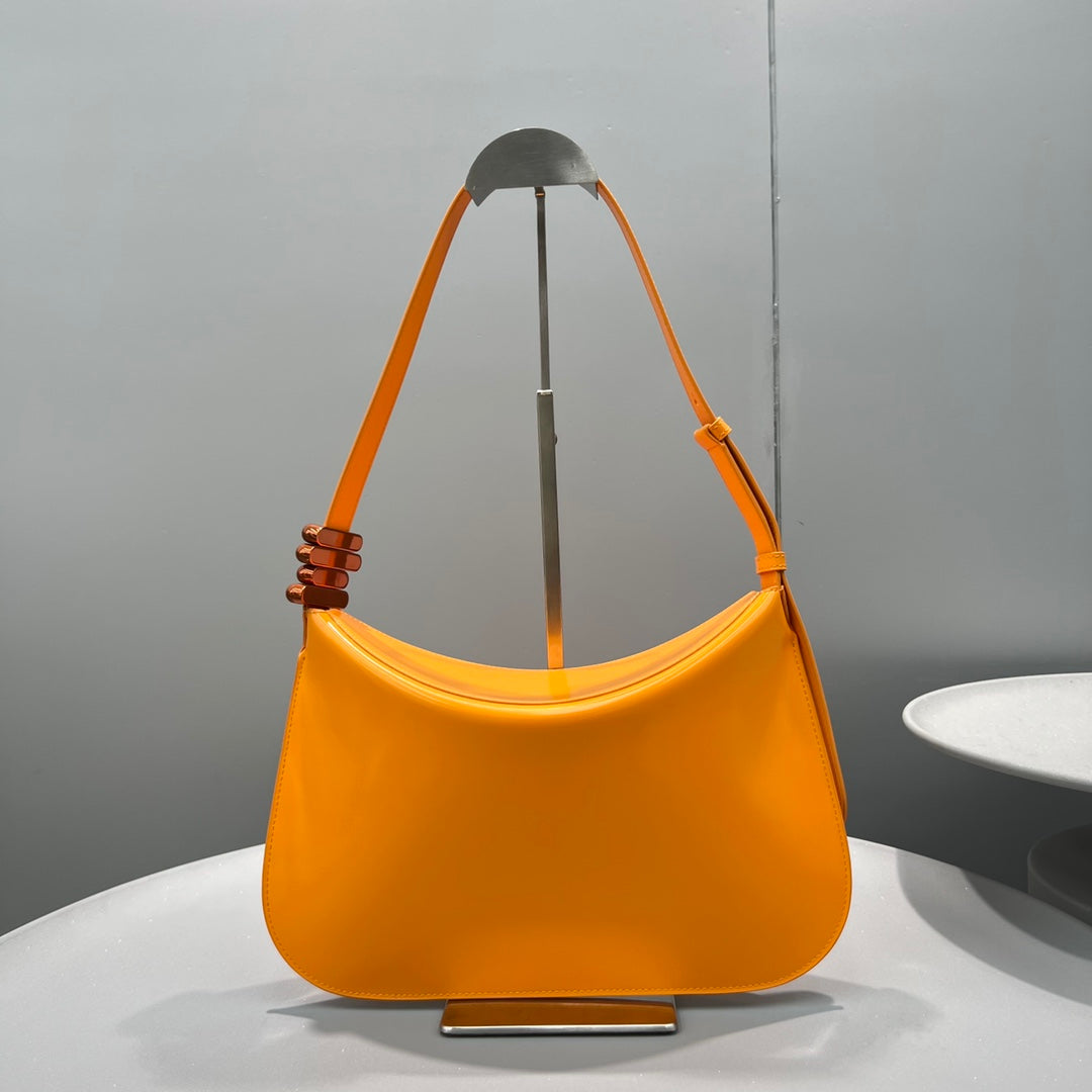 BV Flap Bag Orange, For Women, Bags 12.4in/31.5cm