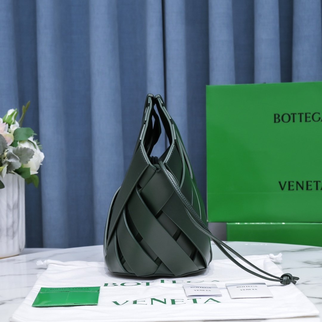 BV Point Dark Green, For Women, Bags 9.8in/25cm