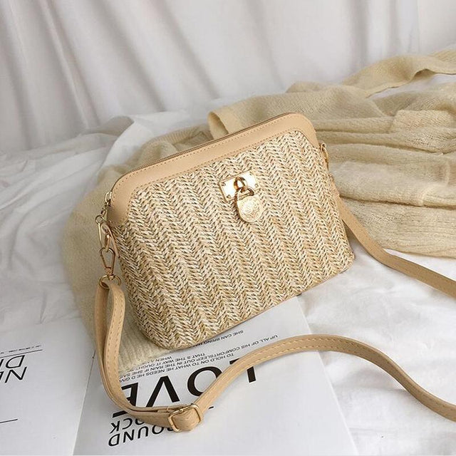 Women Straw Bucket Bags 2022