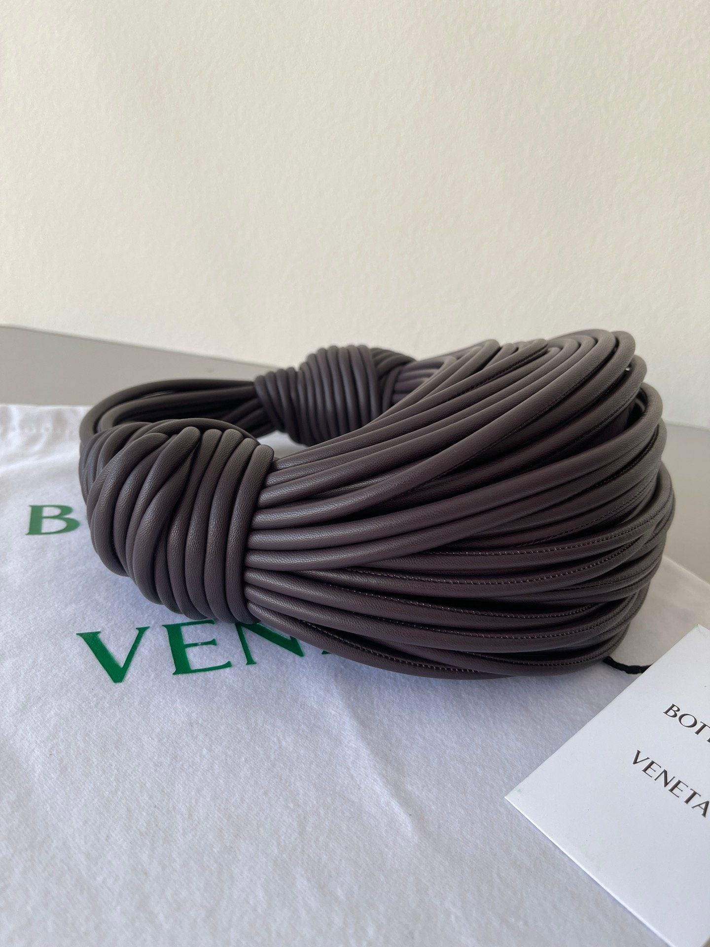 BV Double Knot Dark Violet, For Women, Bags 9.8in/25cm