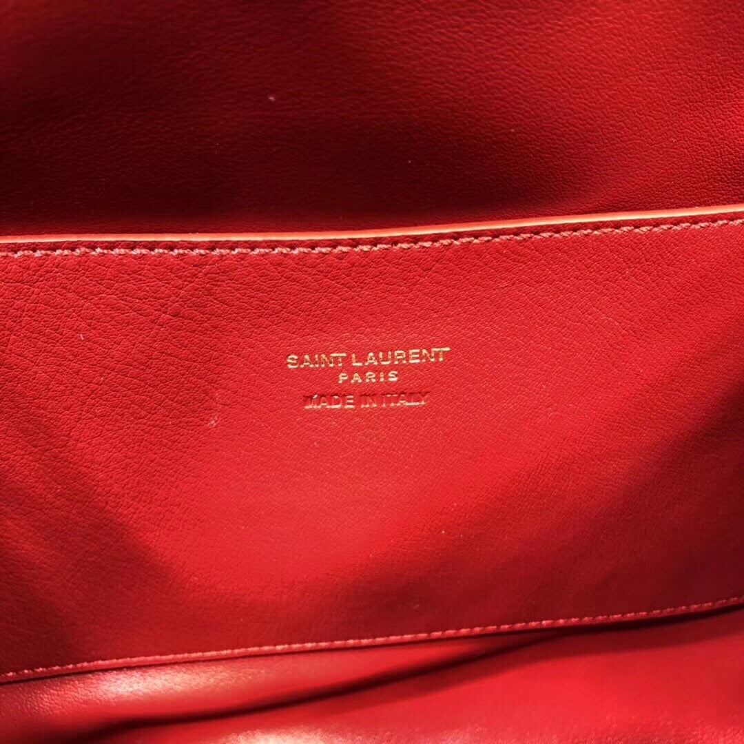 YSSL Kate Medium Reversible Chain Bag Red For Women 28.5in/11.2cm YSL 