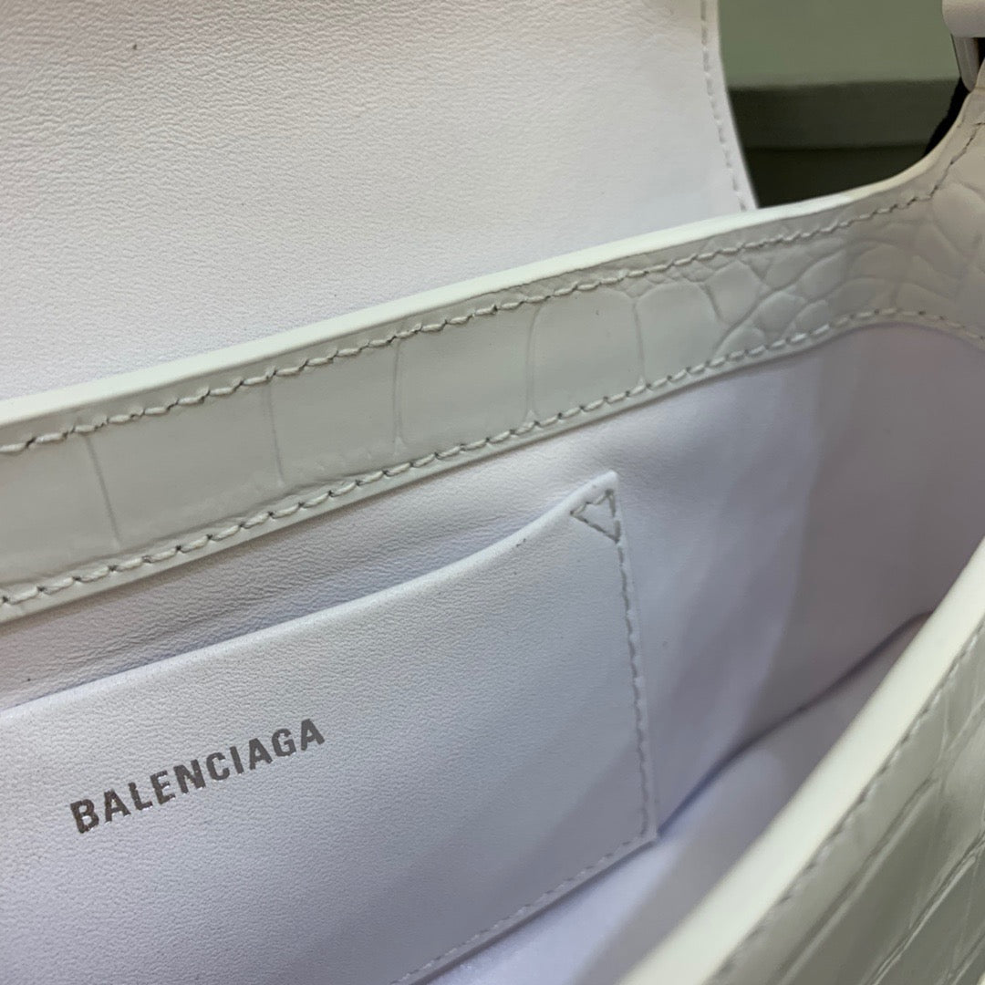 Balen XX Small Flap Bag Box White, For Women,  Bags 10.6in/27cm 6956452109A9001